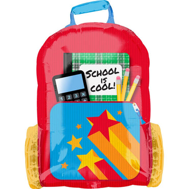 Backpack SuperShape Foil Balloon 23x33in Balloons & Streamers - Party Centre - Party Centre