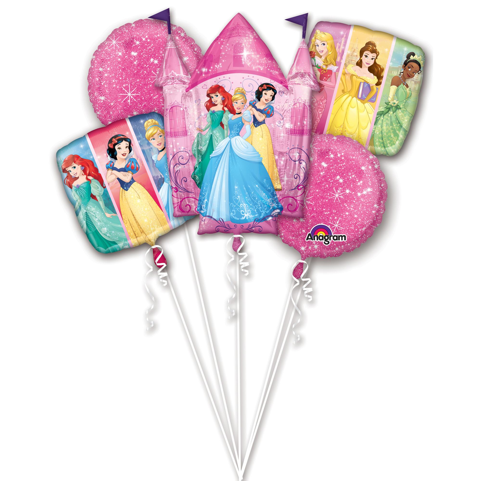 Multi Princess Dream Big Balloon Bouquet
