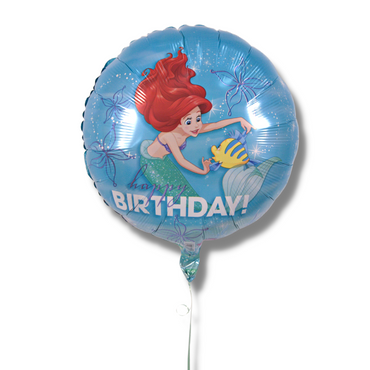 Ariel Dream Big Happy Birthday Foil Balloon 18in - Party Centre