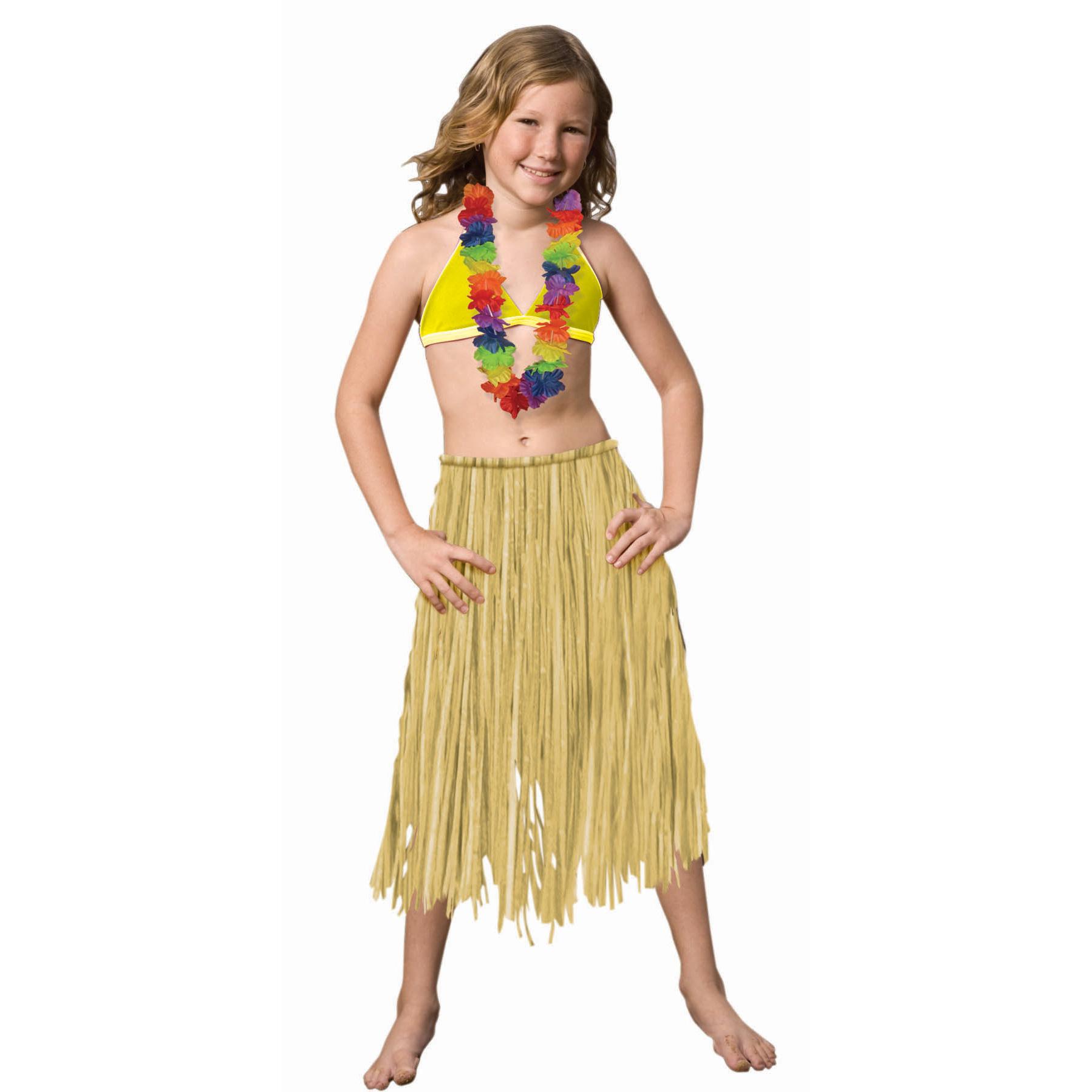 Child Natural Grass Skirt 20 x 22in Costumes & Apparel - Party Centre - Party Centre