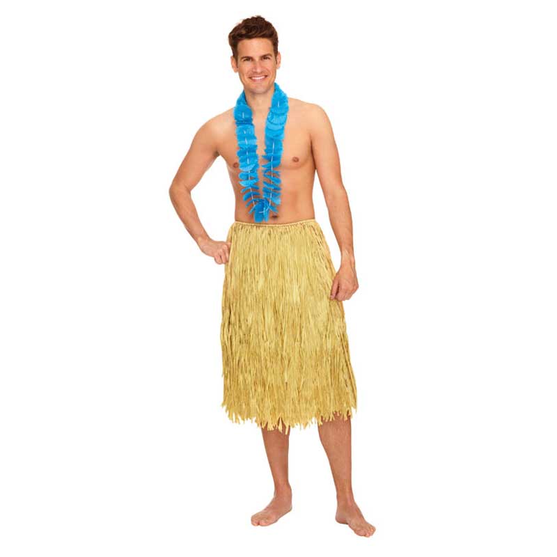 ADULT XL NATURAL GRASS SKIRT 28 X 42IN Costumes & Apparel - Party Centre - Party Centre