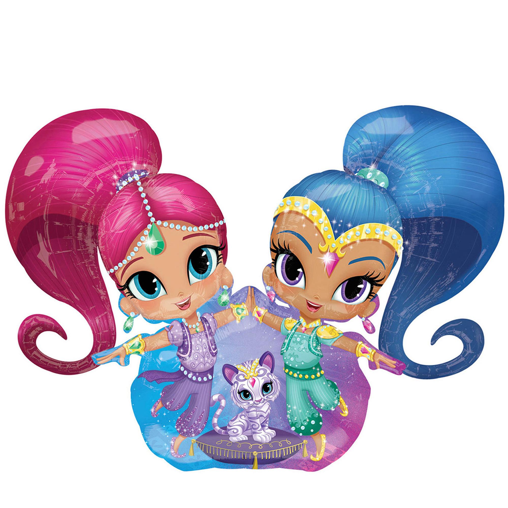 Shimmer and Shine Airwalker Balloon 53x44in Balloons & Streamers - Party Centre - Party Centre