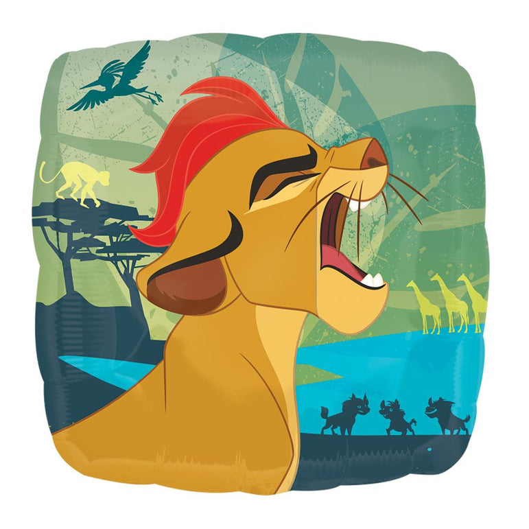 Lion Guard Square Foil Balloon 18in Balloons & Streamers - Party Centre