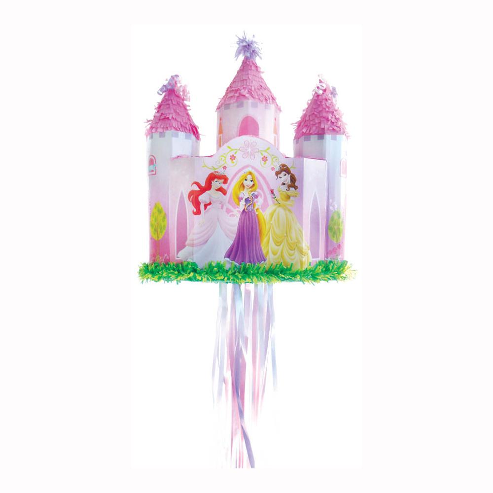 Disney Princess Castle Pull Piñata Pinata - Party Centre - Party Centre