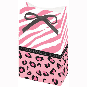 Sweet Safari Girl Baby Shower Favor Bags 12pcs Party Favors - Party Centre - Party Centre