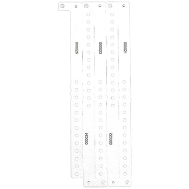 White Wristband 250pcs Costumes & Apparel - Party Centre - Party Centre