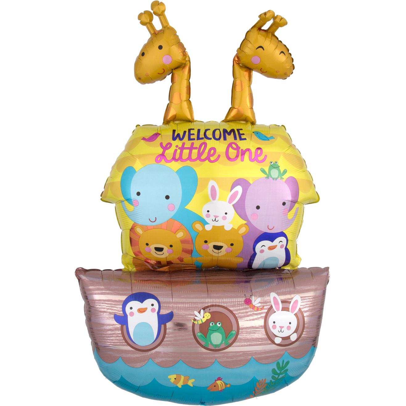 Baby Shower Noah's Ark Foil Balloon 43in Balloons & Streamers - Party Centre - Party Centre