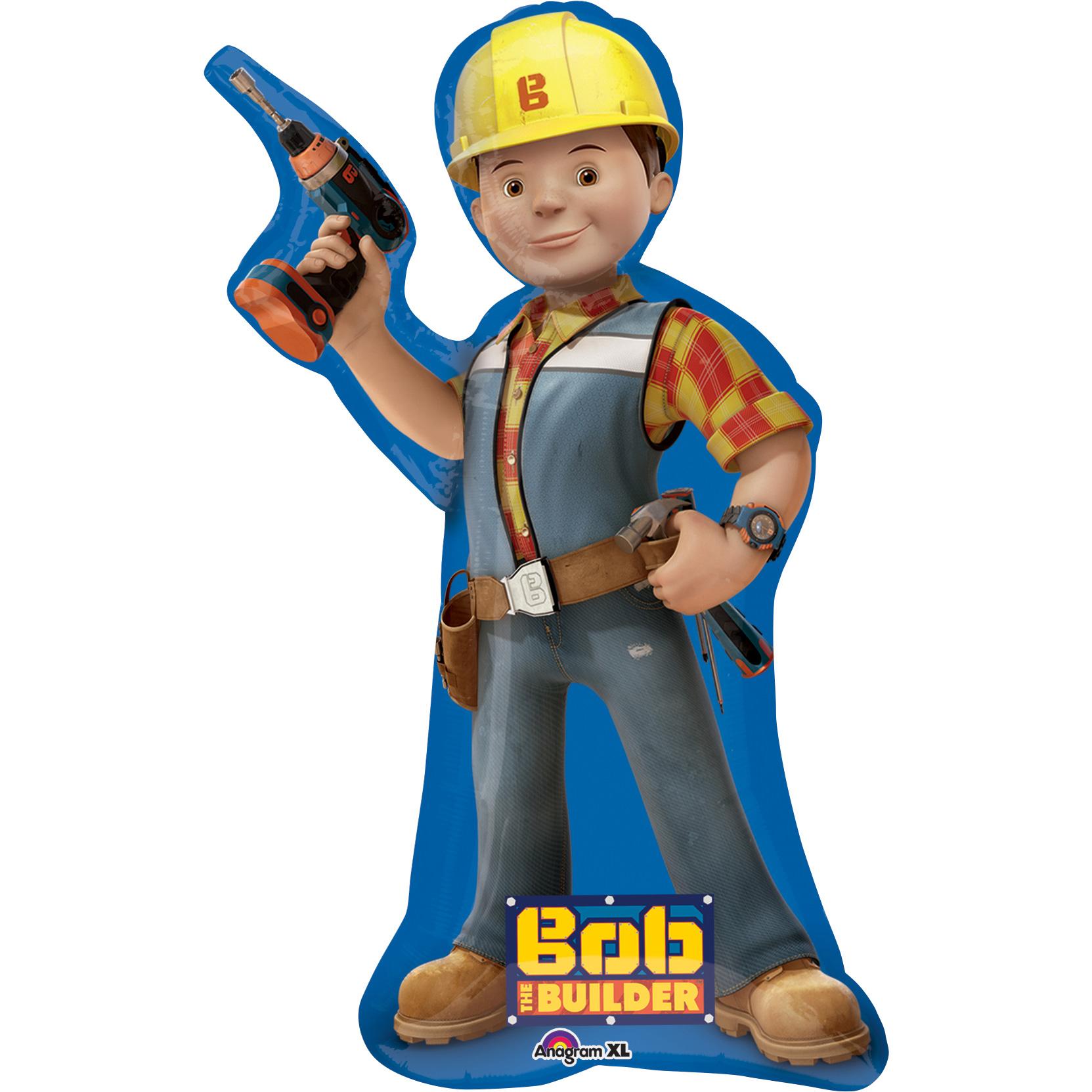 Bob the Builder SuperShape Foil Balloon 18x35in Balloons & Streamers - Party Centre - Party Centre