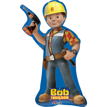 Bob the Builder SuperShape Foil Balloon 18x35in Balloons & Streamers - Party Centre - Party Centre