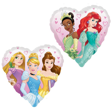Princess Dream Big Heart Foil Balloon 45cm Balloons & Streamers - Party Centre - Party Centre
