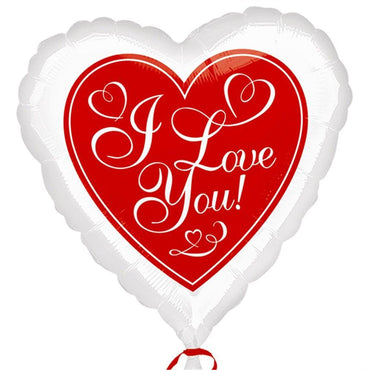 Red Hot Love Jumbo Foil Balloon 28in Balloons & Streamers - Party Centre - Party Centre