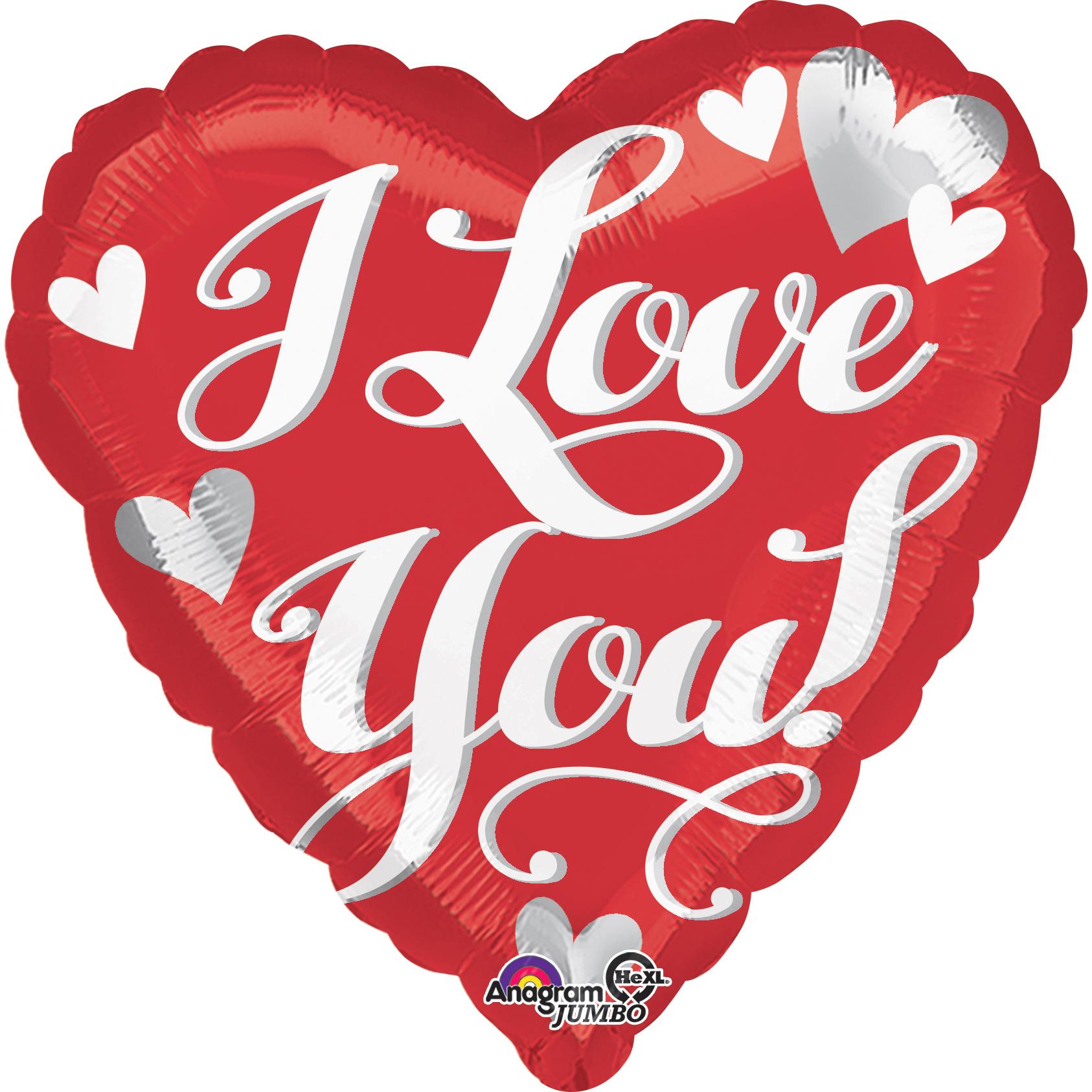 Love White Script Foil Balloon 28in Balloons & Streamers - Party Centre - Party Centre