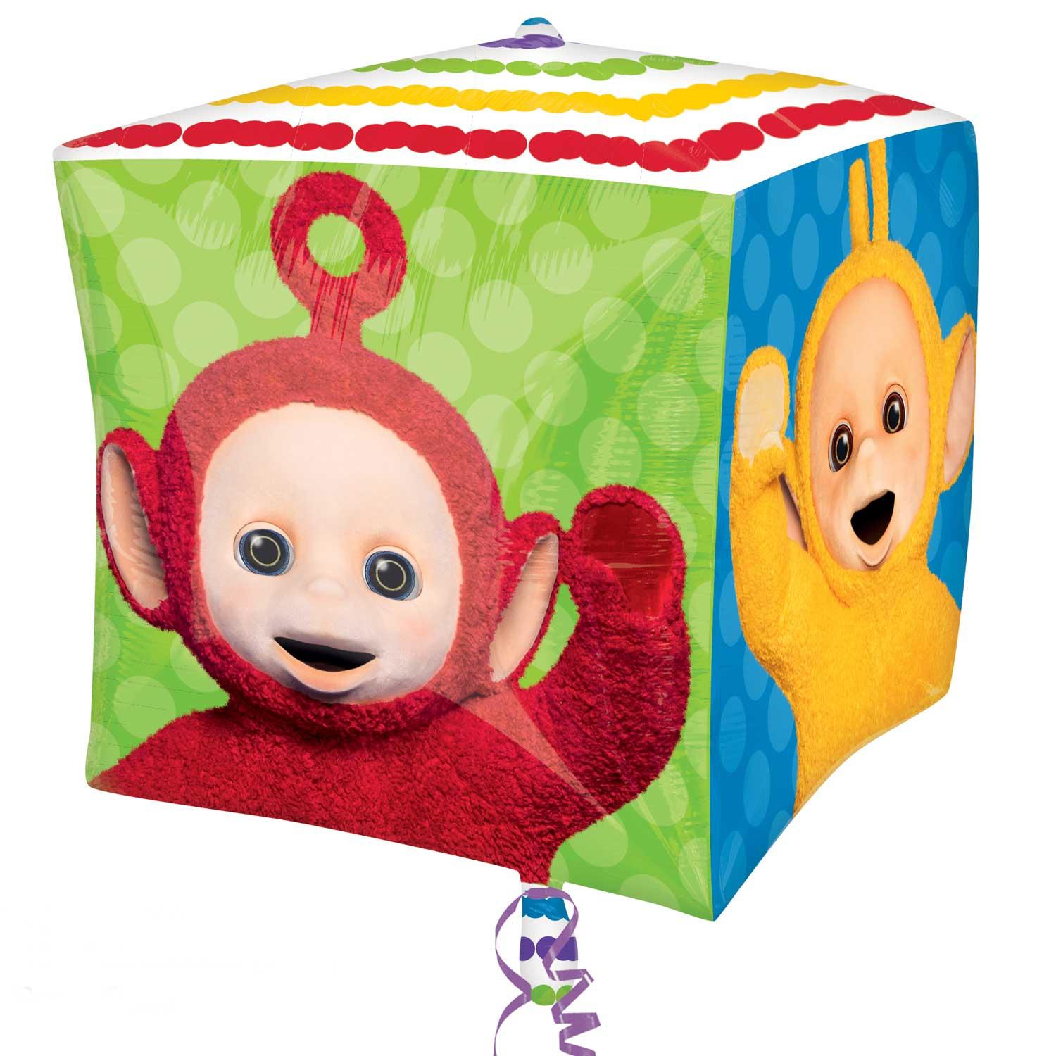 Teletubbies UltraShape Cubez 15in Balloons & Streamers - Party Centre - Party Centre