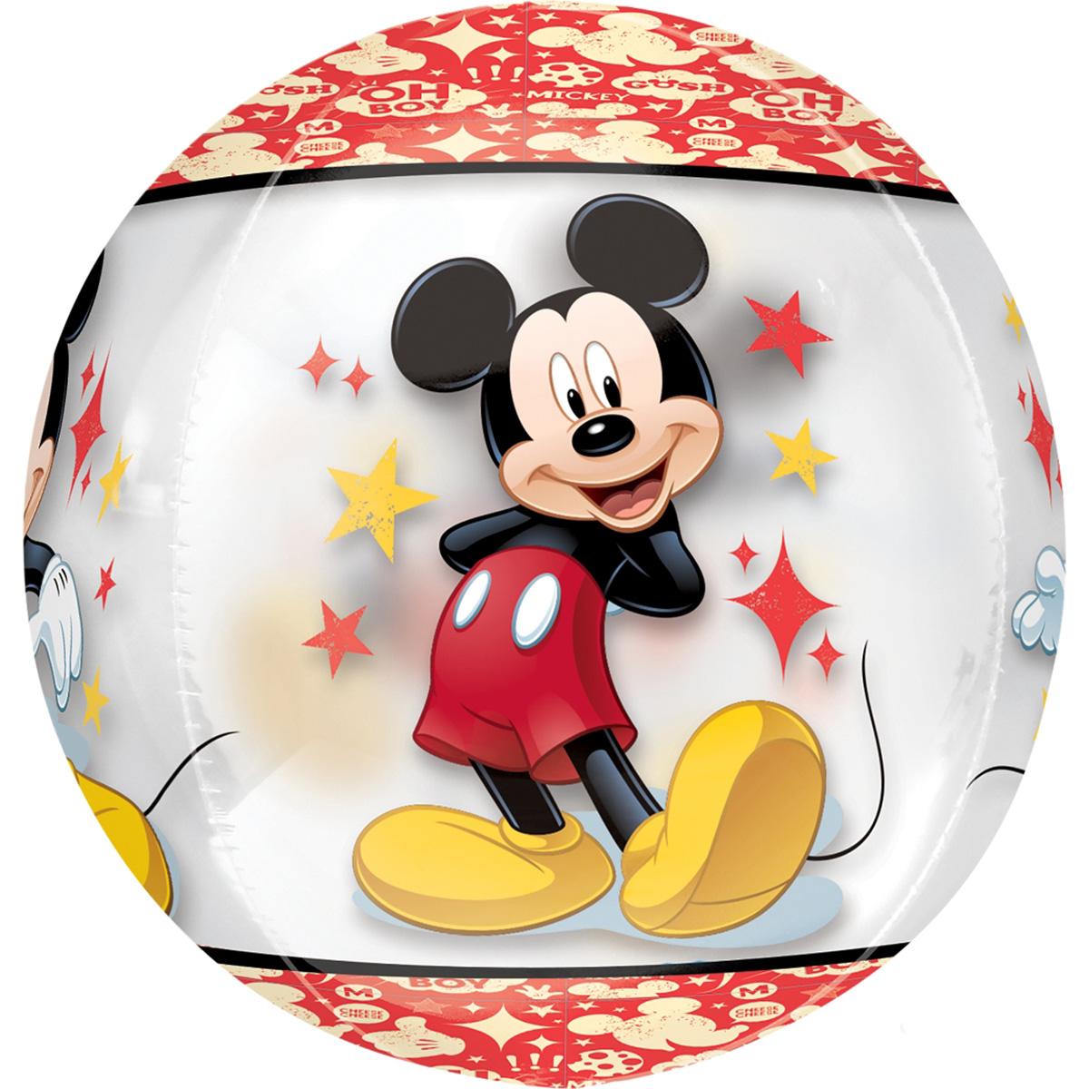Mickey Mouse Classic Orbz Balloon 38x40cm Balloons & Streamers - Party Centre - Party Centre