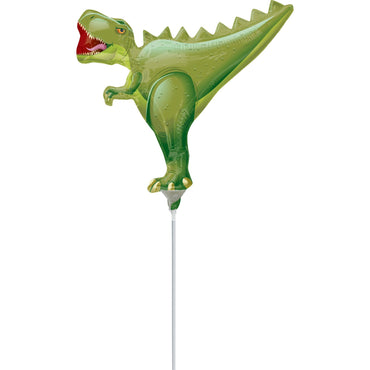 T-Rex Mini Shape Foil Balloon Balloons & Streamers - Party Centre - Party Centre