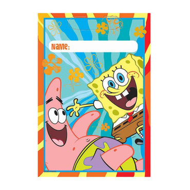 SpongeBob Buddies Loot Bags 8pcs Favours - Party Centre - Party Centre