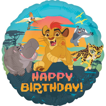 Lion Guard Happy Birthday Foil Balloon 18in Balloons & Streamers - Party Centre - Party Centre