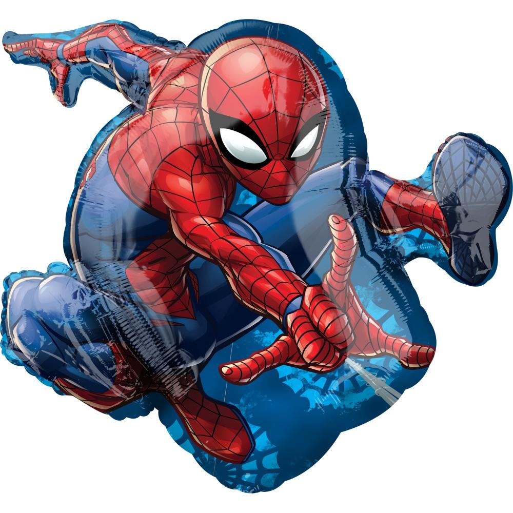 Spiderman SuperShape Foil Balloon 43x73cm Balloons & Streamers - Party Centre - Party Centre