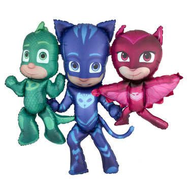PJ Masks Airwalkers Foil Balloon 144x127cm Balloons & Streamers - Party Centre - Party Centre