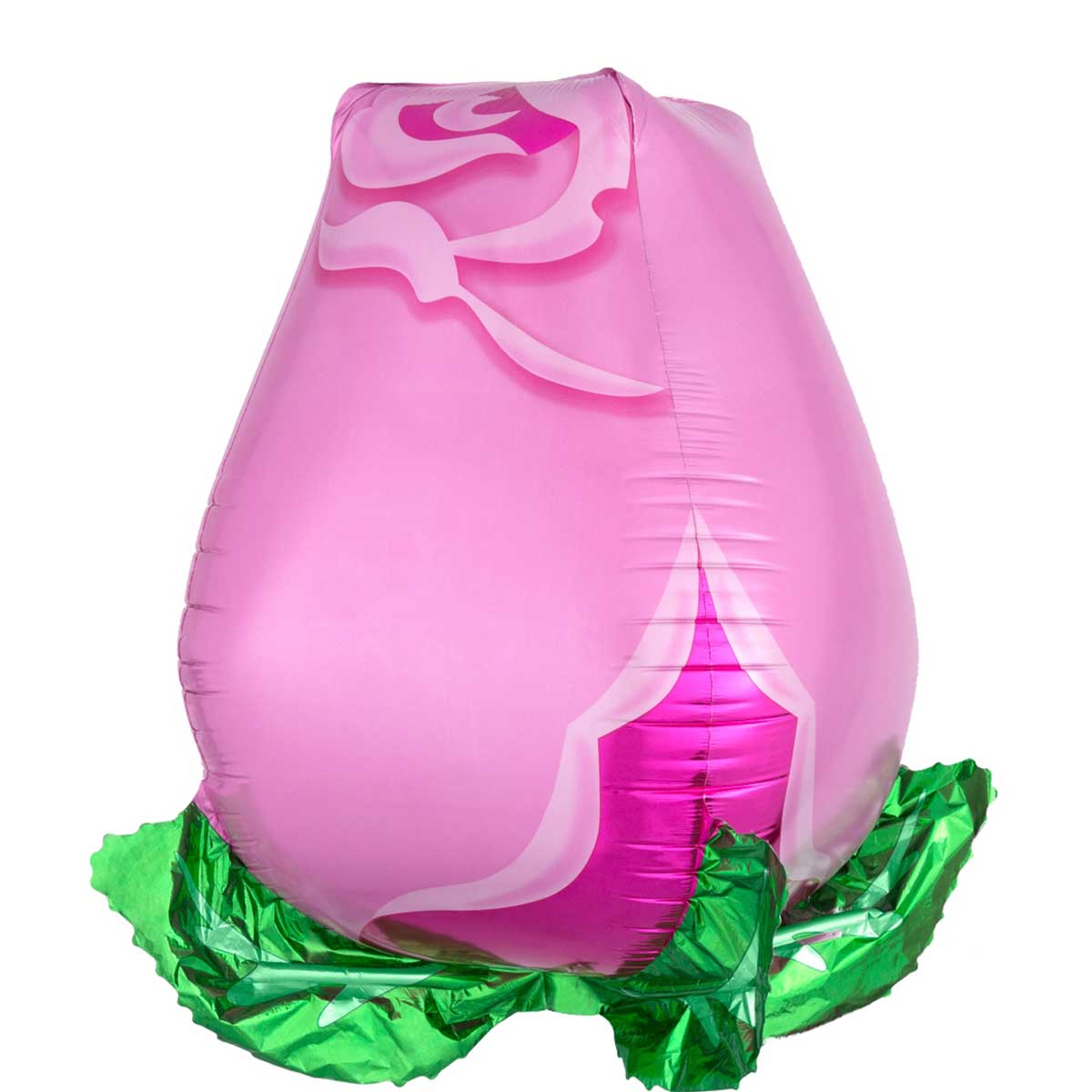 Pink Rose Bud Ultra Shape Foil Balloon 17x22in Balloons & Streamers - Party Centre - Party Centre