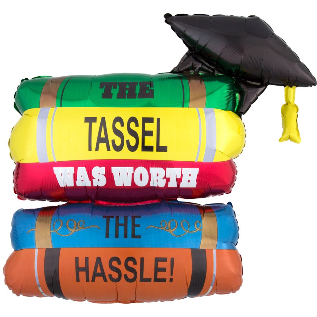 Graduation Books SuperShape Balloon 29x28in Balloons & Streamers - Party Centre - Party Centre