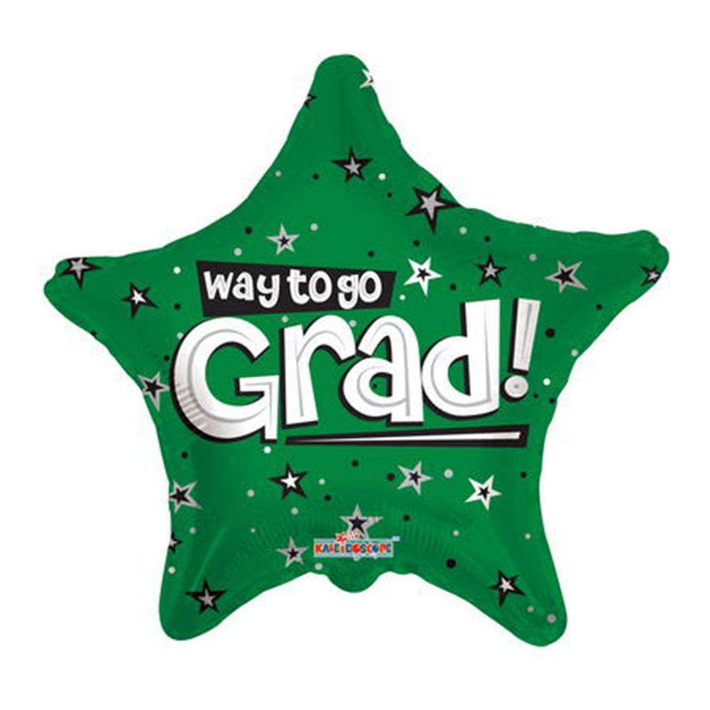 Way to Go Grad Star Mini Shape Foil Balloon Balloons & Streamers - Party Centre - Party Centre