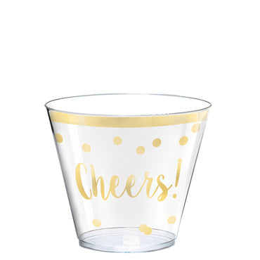 New Year Plastic Tumblers 9oz 30pcs Candy Buffet - Party Centre - Party Centre