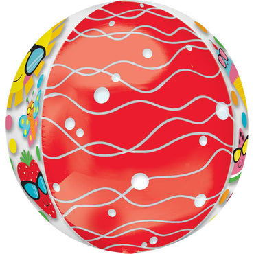 Fun in the Sun Cute Characters Orbz Balloon 38x40cm Balloons & Streamers - Party Centre - Party Centre