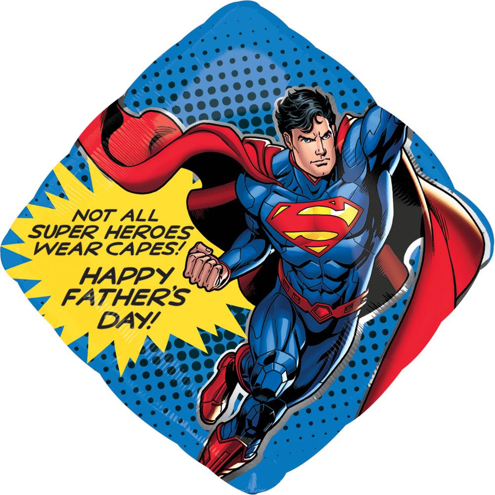 Superman with Cape SuperShape Balloon 29in Balloons & Streamers - Party Centre - Party Centre