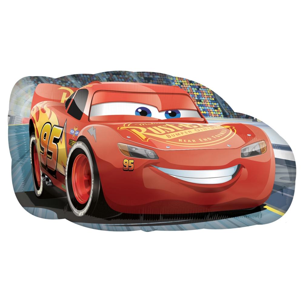 Cars Lightning McQueen SuperShape Balloon 76x43cm Balloons & Streamers - Party Centre - Party Centre