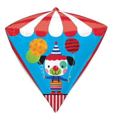 Carnival Birthday UltraShape Diamondz Foil Balloon 38x43cm Balloons & Streamers - Party Centre - Party Centre