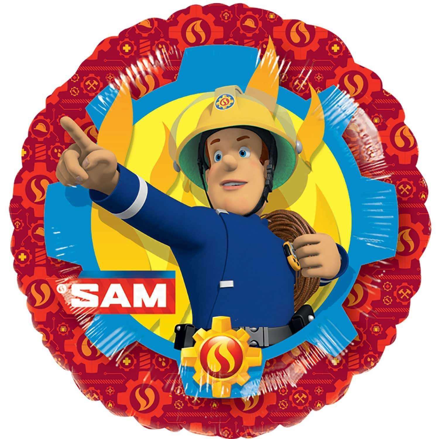 Fireman Sam Foil Balloon 45cm Balloons & Streamers - Party Centre - Party Centre