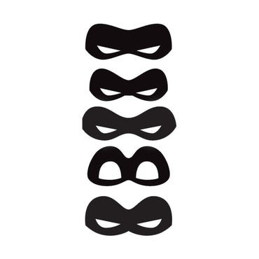 Incredible 2 Paper Eye Mask 8pcs Costumes & Apparel - Party Centre - Party Centre
