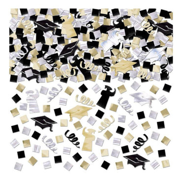 Graduation Super Mega Value Foil Confetti 5oz Decorations - Party Centre - Party Centre