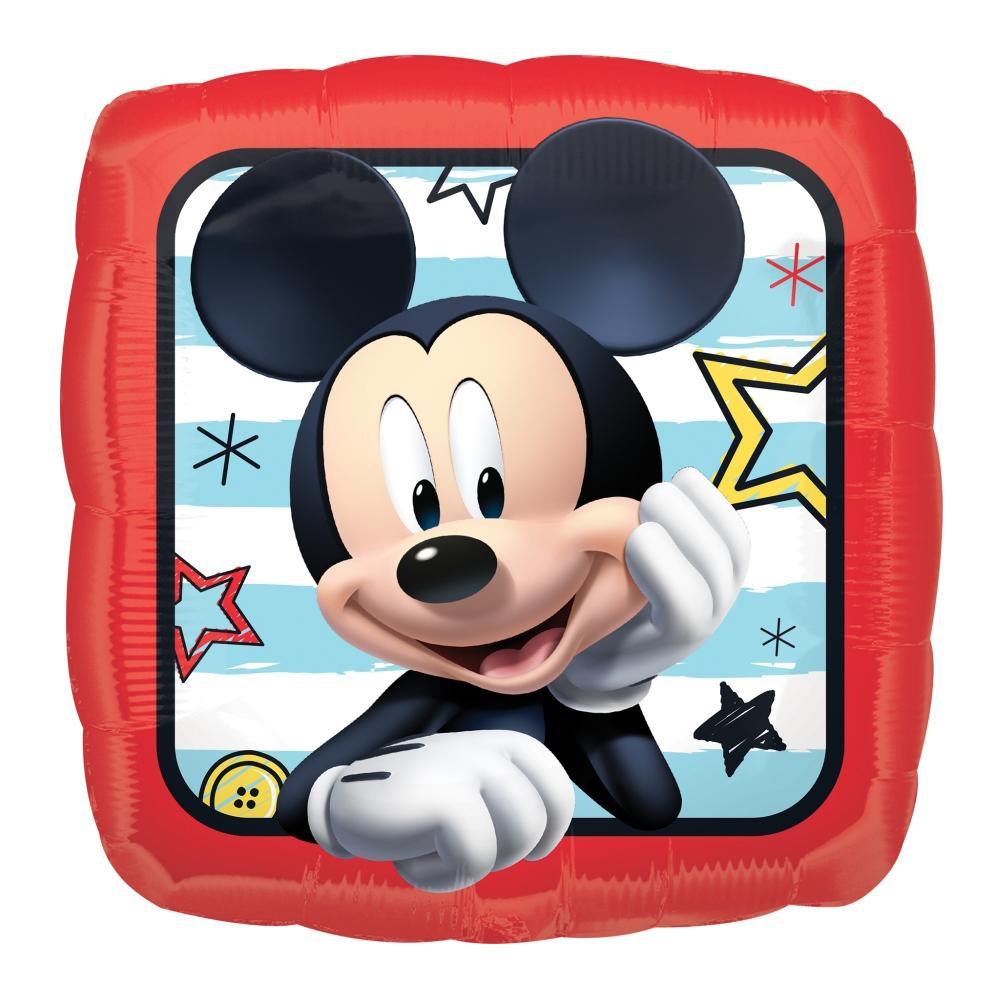 Mickey Roadster Square Foil Balloon 45cm Balloons & Streamers - Party Centre - Party Centre