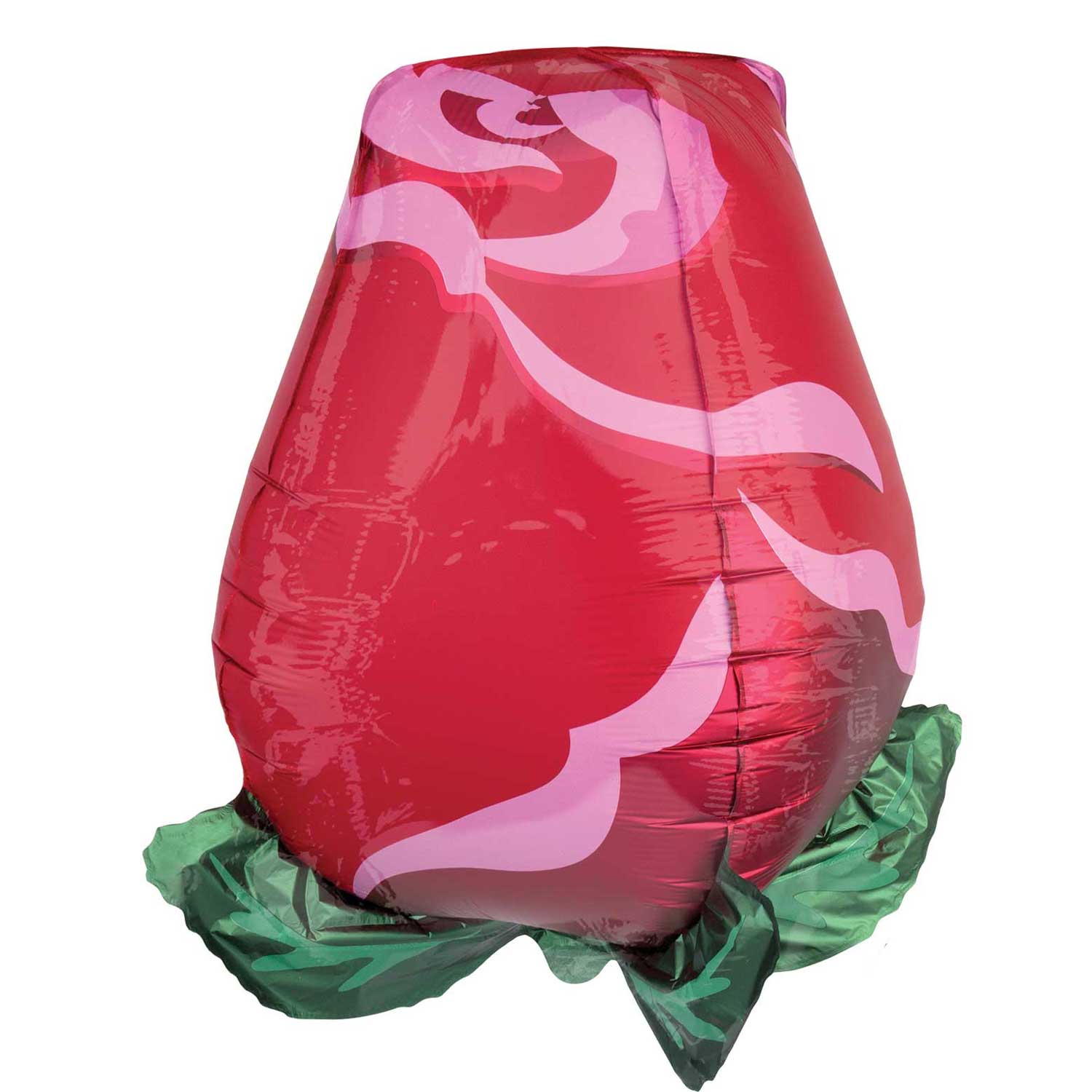 Red Rose Bud UltraShape Balloon 43x55cm Balloons & Streamers - Party Centre - Party Centre