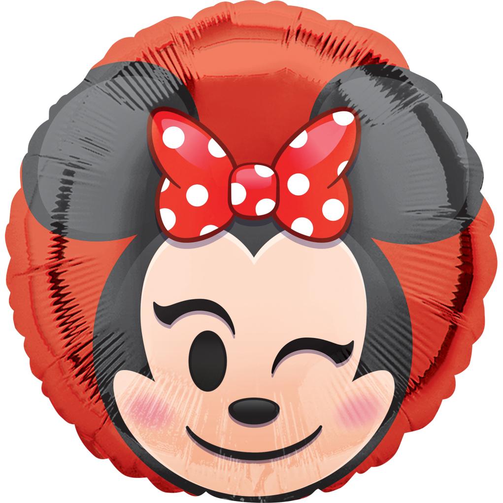 Minnie Mouse Emoji Foil Balloon 45cm Balloons & Streamers - Party Centre - Party Centre