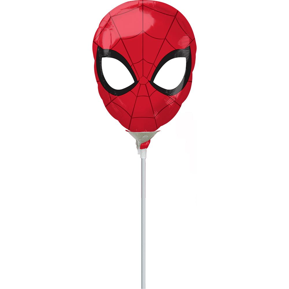 Spider-Man Mini Shape Foil Balloon 23cm Balloons & Streamers - Party Centre - Party Centre
