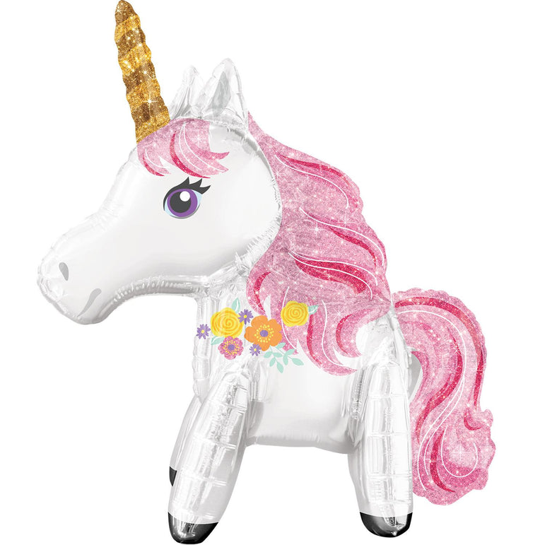Magical Unicorn Multi-Balloon 55x63cm Balloons & Streamers - Party Centre