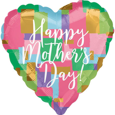 Happy Mother's Day Pops of Gold Foil Balloon 45cm Balloons & Streamers - Party Centre - Party Centre