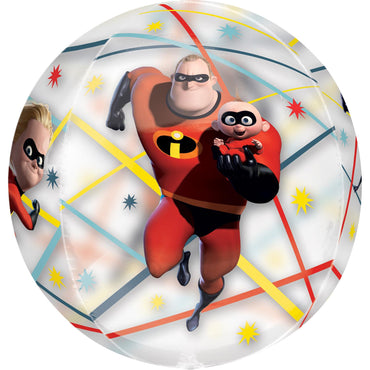 Incredibles 2 Orbz Balloon 38x40cm Balloons & Streamers - Party Centre - Party Centre