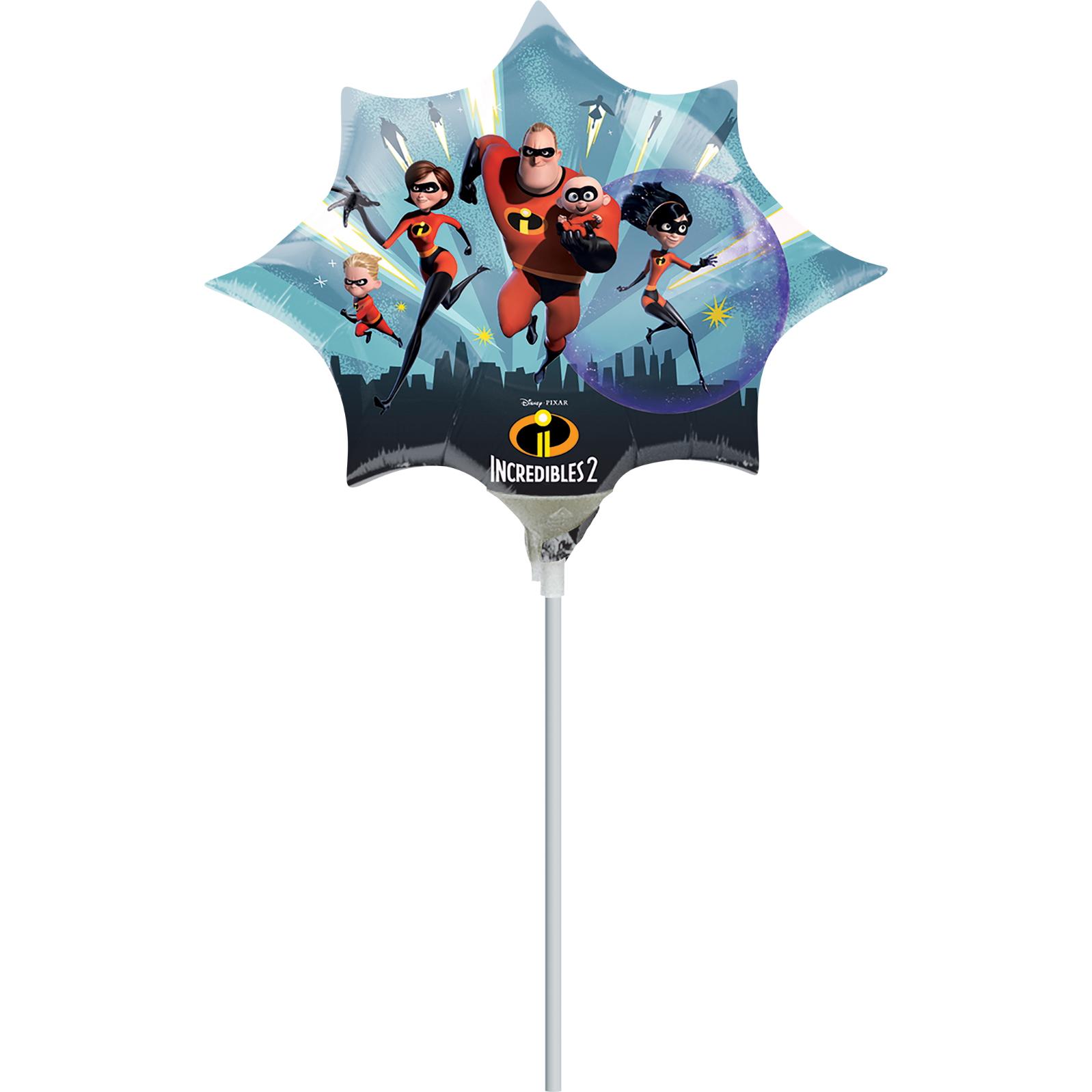 The Incredibles 2 Mini Shape Foil Balloon Balloons & Streamers - Party Centre - Party Centre