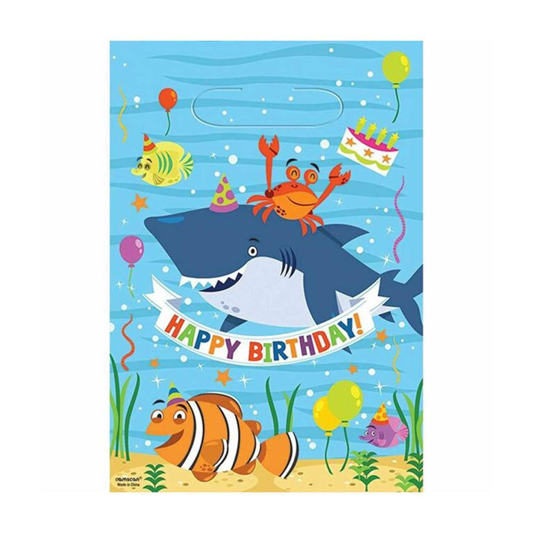 Ocean Buddies Loot Bags 8pcs Favours - Party Centre