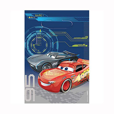 Cars 3 Folded Loot Bags 8pcs Favours - Party Centre - Party Centre