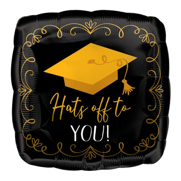 Hats Off to You Foil Balloon 45cm Balloons & Streamers - Party Centre - Party Centre