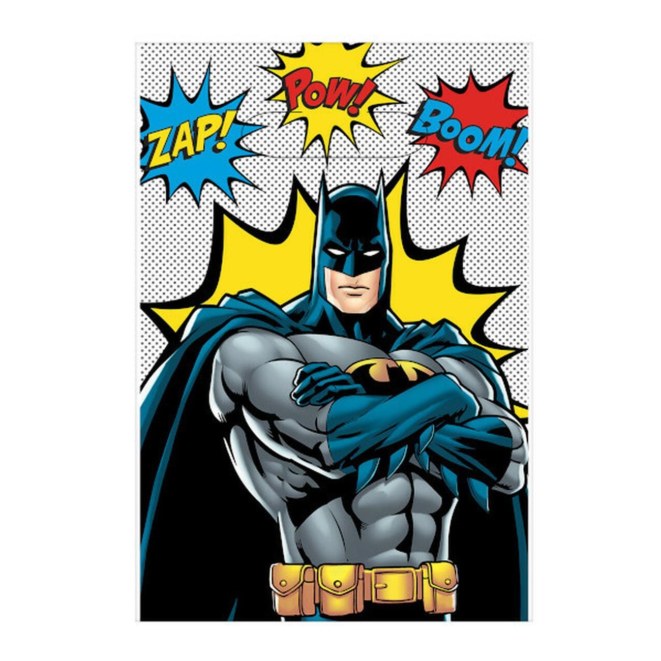 Batman Justice League Heroes Unite Folded Loot Bags, 8pcs - Party Centre