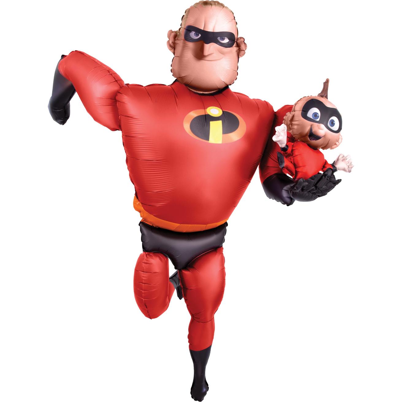 Mr.Incredible Airwalker Foil Balloon 88x170cm Balloons & Streamers - Party Centre - Party Centre
