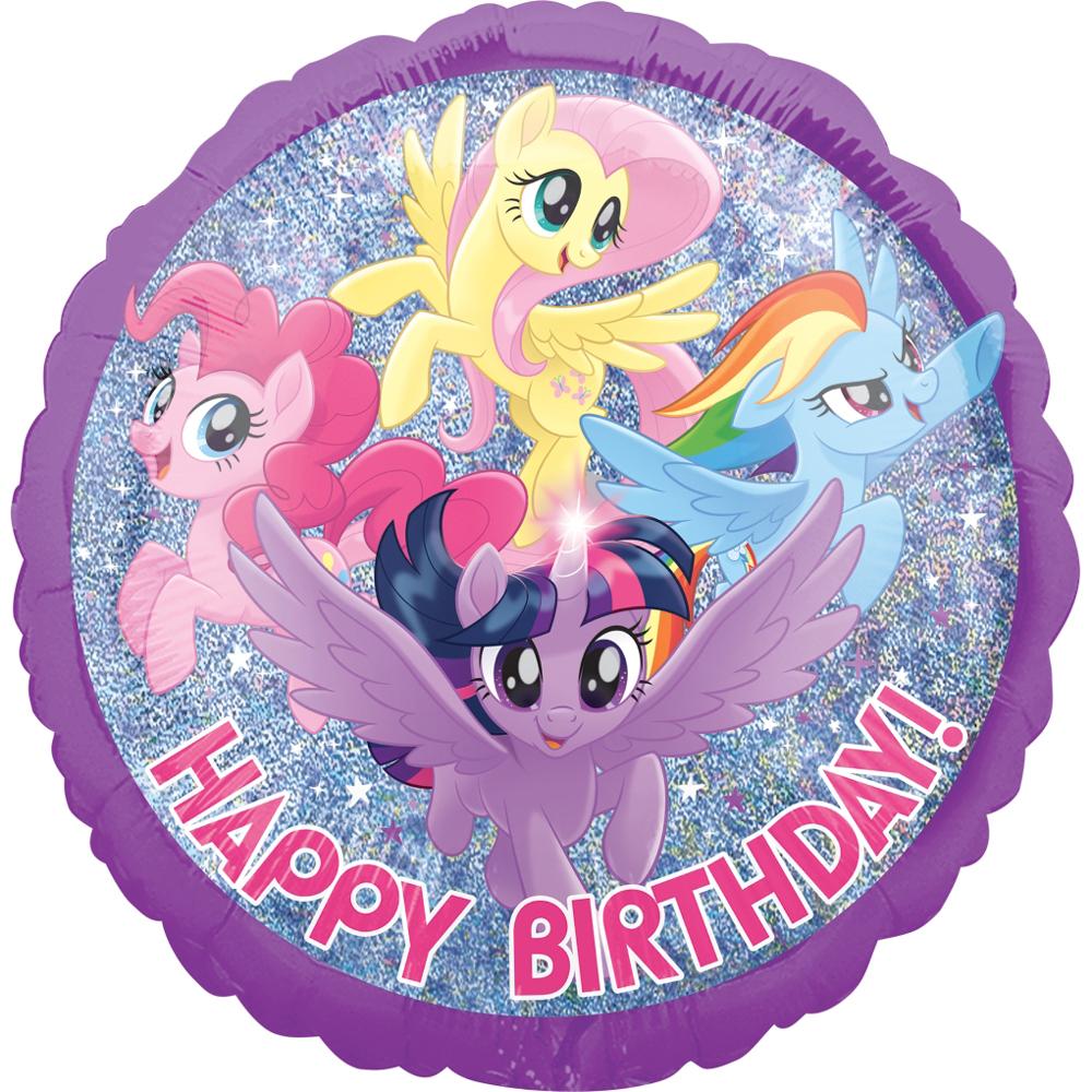 My Little Pony Friendship Happy Birthday Balloon 45cm Balloons & Streamers - Party Centre - Party Centre