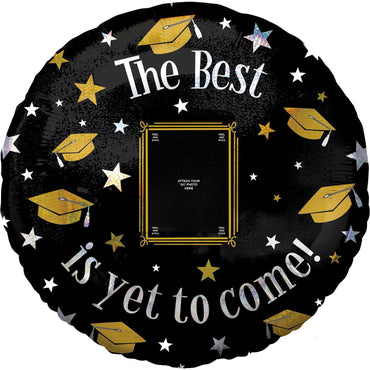 The Best is Yet to Come Personalized Foil Balloon 81cm Balloons & Streamers - Party Centre - Party Centre
