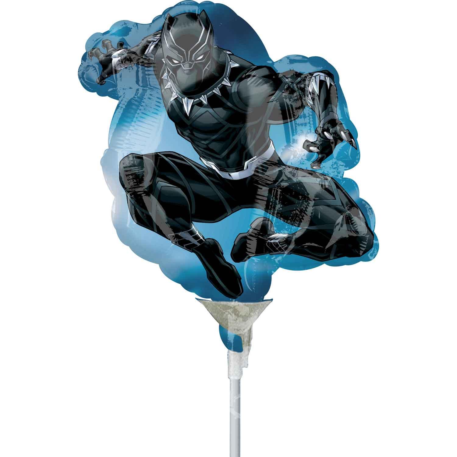 Black Panther Mini Shape Foil Balloon Balloons & Streamers - Party Centre - Party Centre